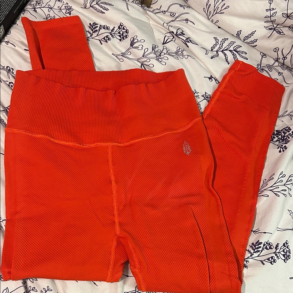 FP Movement by Free People Vibrant Orange Leggings